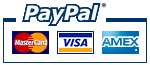 Paypal via MC, Visa or American Express